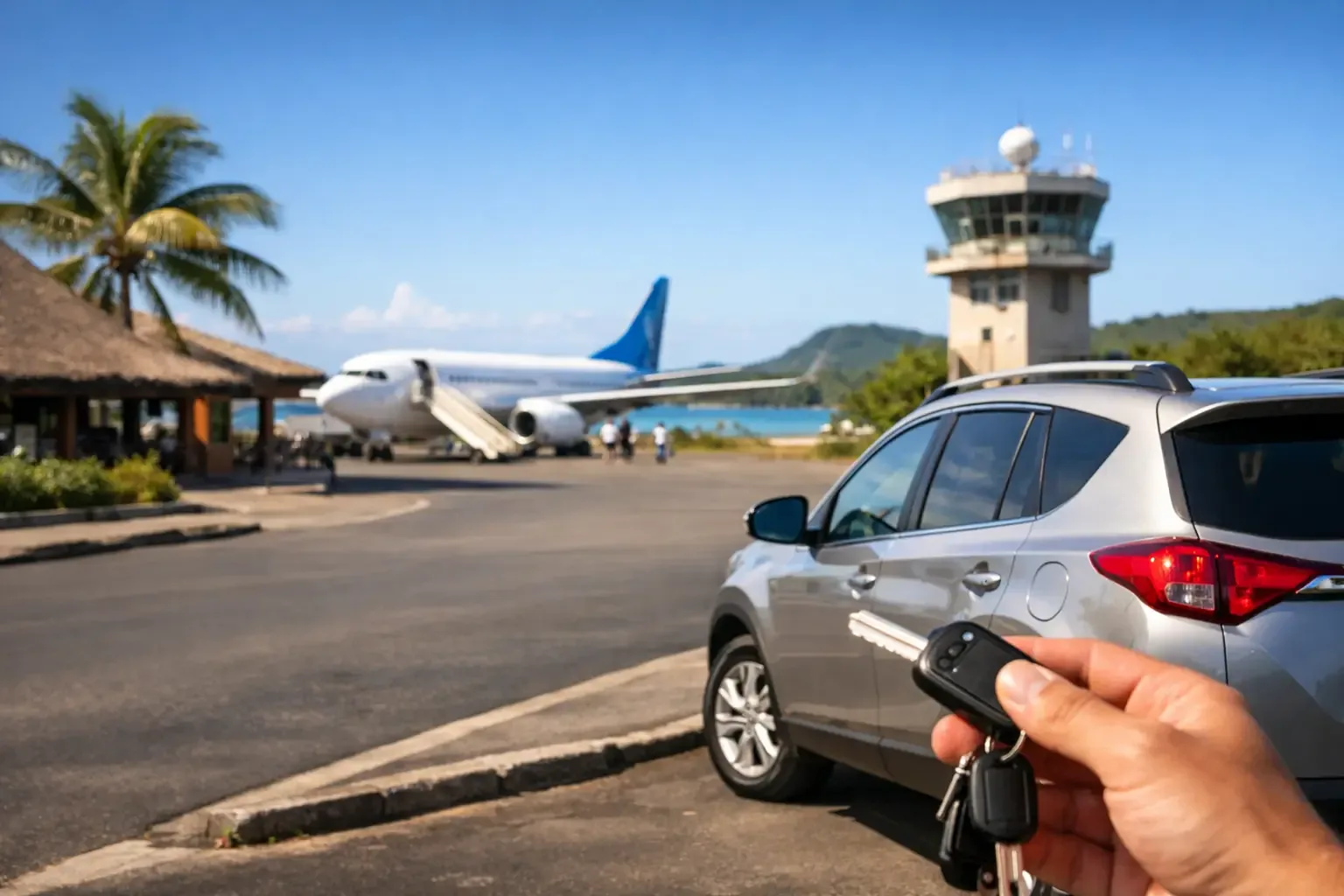 Réserver une voiture à l'aéroport de Nosy Be