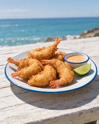 Frittelle di gamberi