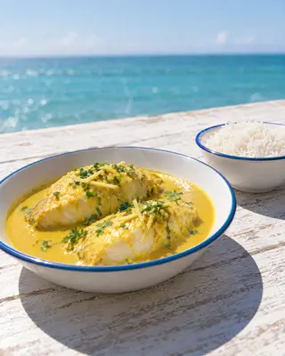 Pesce al cocco