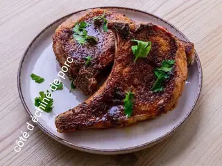 Braciola di coppa di maiale