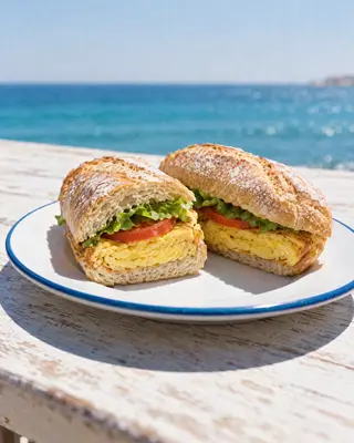 Panino con frittata