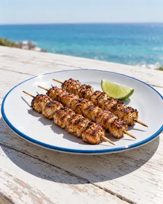 Spiedini di pollo