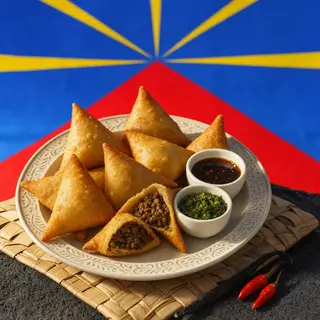 Sambos di zebù o pollo (5 pezzi)