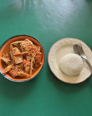 Crabe sauce