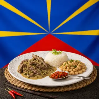 Straccetti di zebù al pepe verde